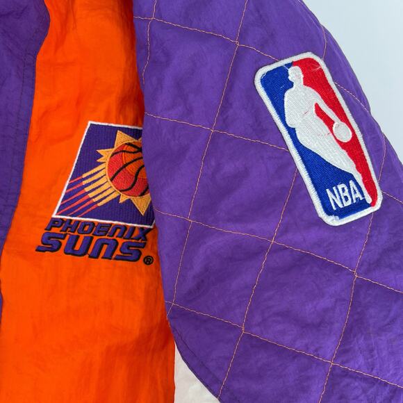 90s Pheonix Suns NBA Starter puffer jacket 1990s vintage - Picture 5 of 14